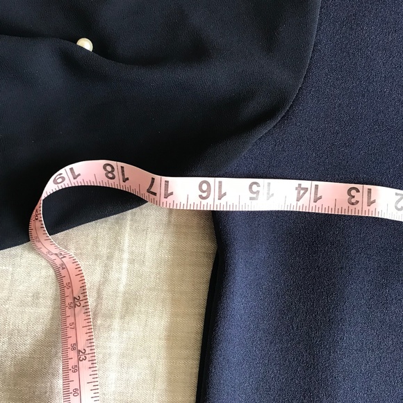 Navy color dress - Picture 4 of 7